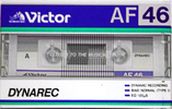 Compact Cassette Victor Dynarec AF 46 "AF-46WT" Type I Normal 1985 Japan
