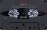Compact Cassette Maxell UDII / UD2 46 "UD2-46G" Type II Chrome 1994 Japan