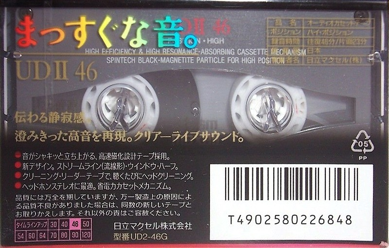 Compact Cassette: Maxell / Hitachi Maxell - UDII 46