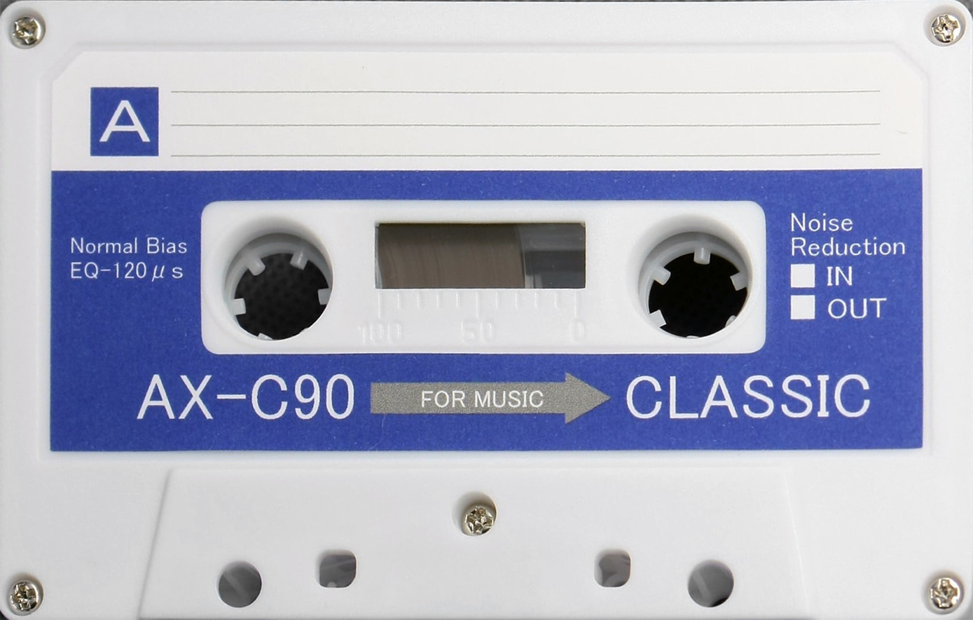 Compact Cassette Classic AX / Blue 90 Type I Normal 2020 Worldwide