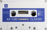 Compact Cassette Classic AX / Blue 90 Type I Normal 2020 Worldwide