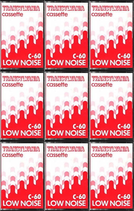 Compact Cassette Transylvania 60 Type I Normal 1980 Hong Kong