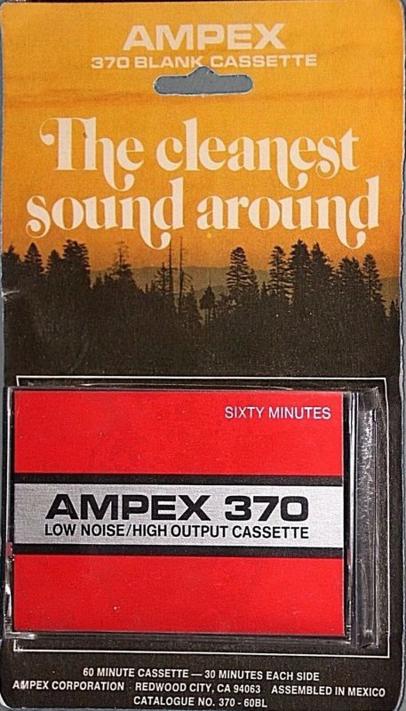 Compact Cassette Ampex 672 60 Type I Normal 1974 Mexico