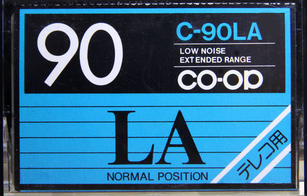 Compact Cassette CO-OP LA 90 Type I Normal 1979 Japan