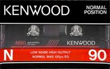 2 pack Kenwood N 90 Type I Normal 1982 Japan