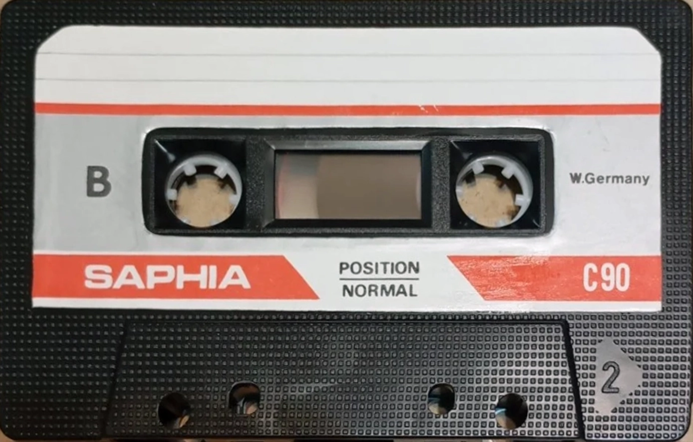 Compact Cassette Saphia 90 Type I Normal USA