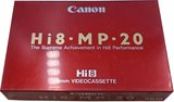 Video8, Hi8, Digital8 Canon Metal MP 20 "Hi8 P6-20HMP" Type IV Metal 1989 North America