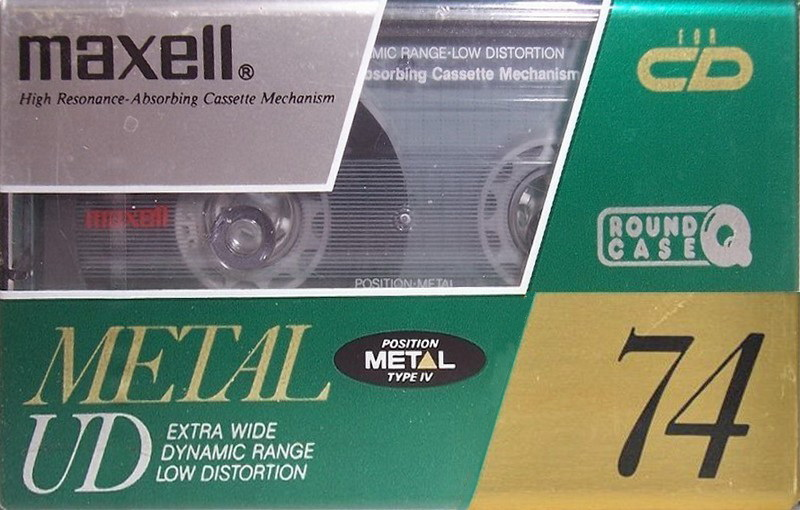 Compact Cassette: Maxell / Hitachi Maxell - Metal UD 74