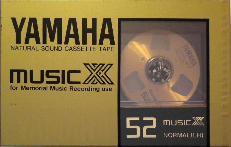 Compact Cassette Yamaha Music XX 52 "for Memorial" Type I Normal 1984 Japan