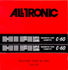 Compact Cassette Alltronic 60 Type I Normal 1977 Germany