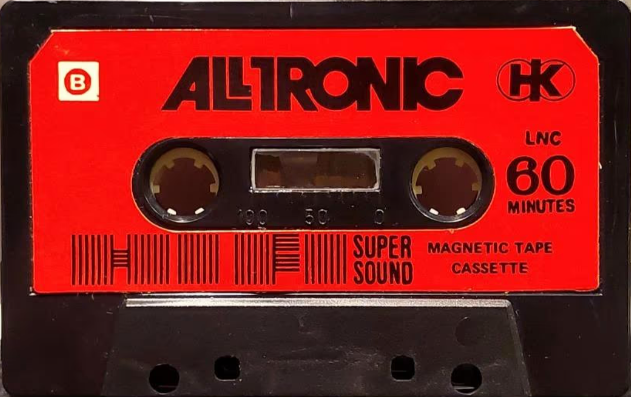 Compact Cassette Alltronic 60 Type I Normal 1977 Germany