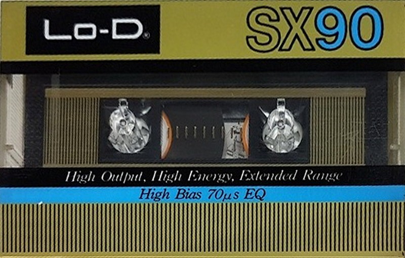 Compact Cassette Lo-D SX 90 Type II Chrome 1983 Japan