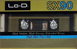 Compact Cassette Lo-D SX 90 Type II Chrome 1983 Japan
