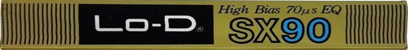 Compact Cassette Lo-D SX 90 Type II Chrome 1983 Japan