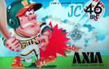 Compact Cassette AXIA JC 46 "JC 46 BH" Type I Normal 1985 Japan
