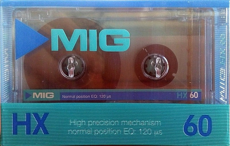 Compact Cassette:  MIG - HX 60