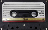 Compact Cassette Polimer 60 Type IV Metal 1983 Hungary