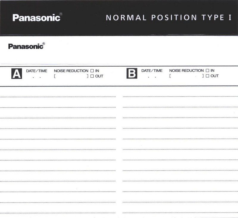 Compact Cassette: Maxell / Hitachi Panasonic - PX 90