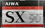 Compact Cassette Aiwa SX 90 Type II Chrome 1979 Japan