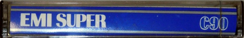 Compact Cassette EMI EMI Super 90 Type I Normal 1981 UK
