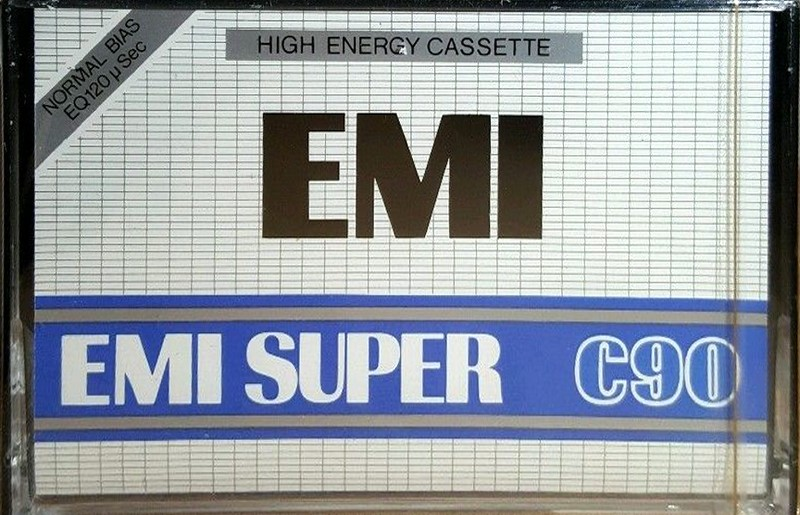 Compact Cassette EMI EMI Super 90 Type I Normal 1981 UK