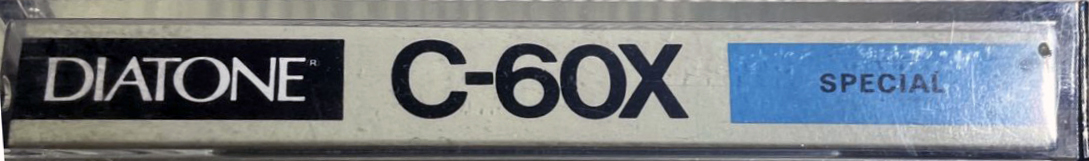 Compact Cassette Diatone X 60 Type I Normal 1979 Japan