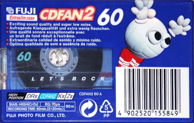 Compact Cassette: FUJI Fuji - CDFAN2 60