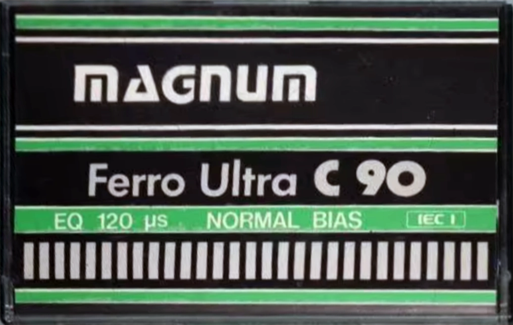 Compact Cassette Magnum 90 "MFC Ultra Ferro" Type I Normal Belgium