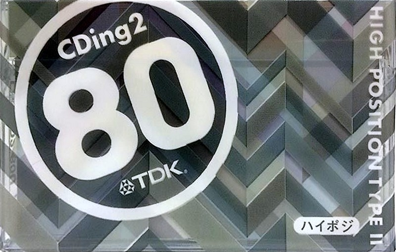 Compact Cassette: TDK  - CDing 2 80