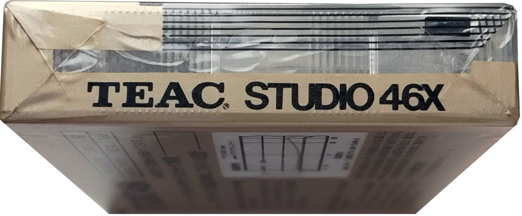 Compact Cassette Teac STUDIO 52 "52X" Type IV Metal 1986 Japan