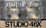 Compact Cassette Teac STUDIO 52 "52X" Type IV Metal 1986 Japan
