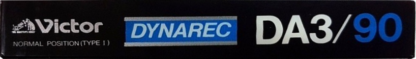 Compact Cassette Victor Dynarec DA3 90 Type I Normal 1983 Japan