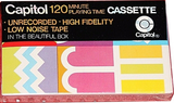 Compact Cassette Capitol Psychedelic Heiroglyphics 120 Type I Normal 1970 USA