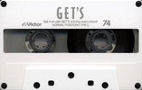 Compact Cassette Victor Gets 74 "GF-G74 WT" Type I Normal 1988 Japan