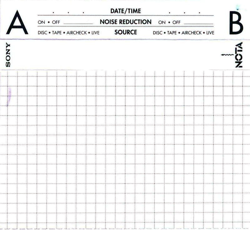 Compact Cassette: Sony  - NOTA 74