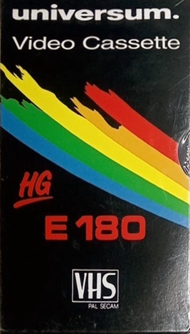 VHS, Video Home System Universum 180 Type I Normal Europe