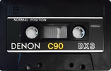 Compact Cassette Denon DX3 90 Type I Normal 1978 Japan