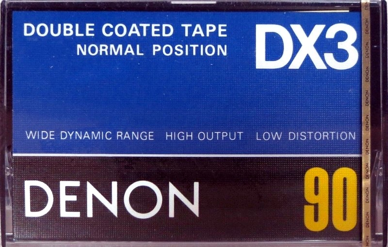 Compact Cassette: Nippon Columbia / Denon Denon - DX3 90