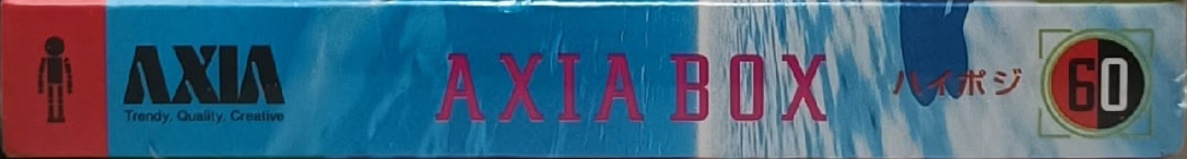 Compact Cassette AXIA Box Limited 60 "To Be Continued..." Type II Chrome 1999 Japan