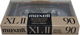 Compact Cassette Maxell XLII 90 Type II Chrome 1988 USA
