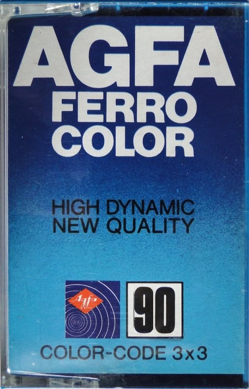 Compact Cassette: AGFA  - Ferrocolor 90