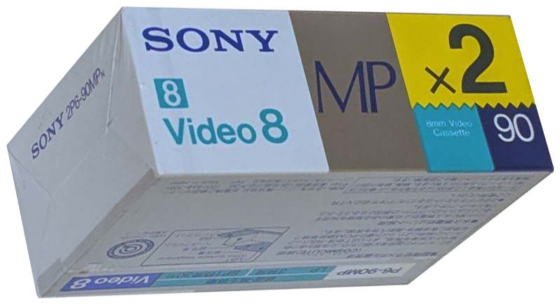 2 pack Sony MP 90 "P6-90MPN" Type IV Metal 1988 Japan