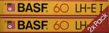 2 pack BASF LH Extra I 60 Type I Normal 1985 Europe