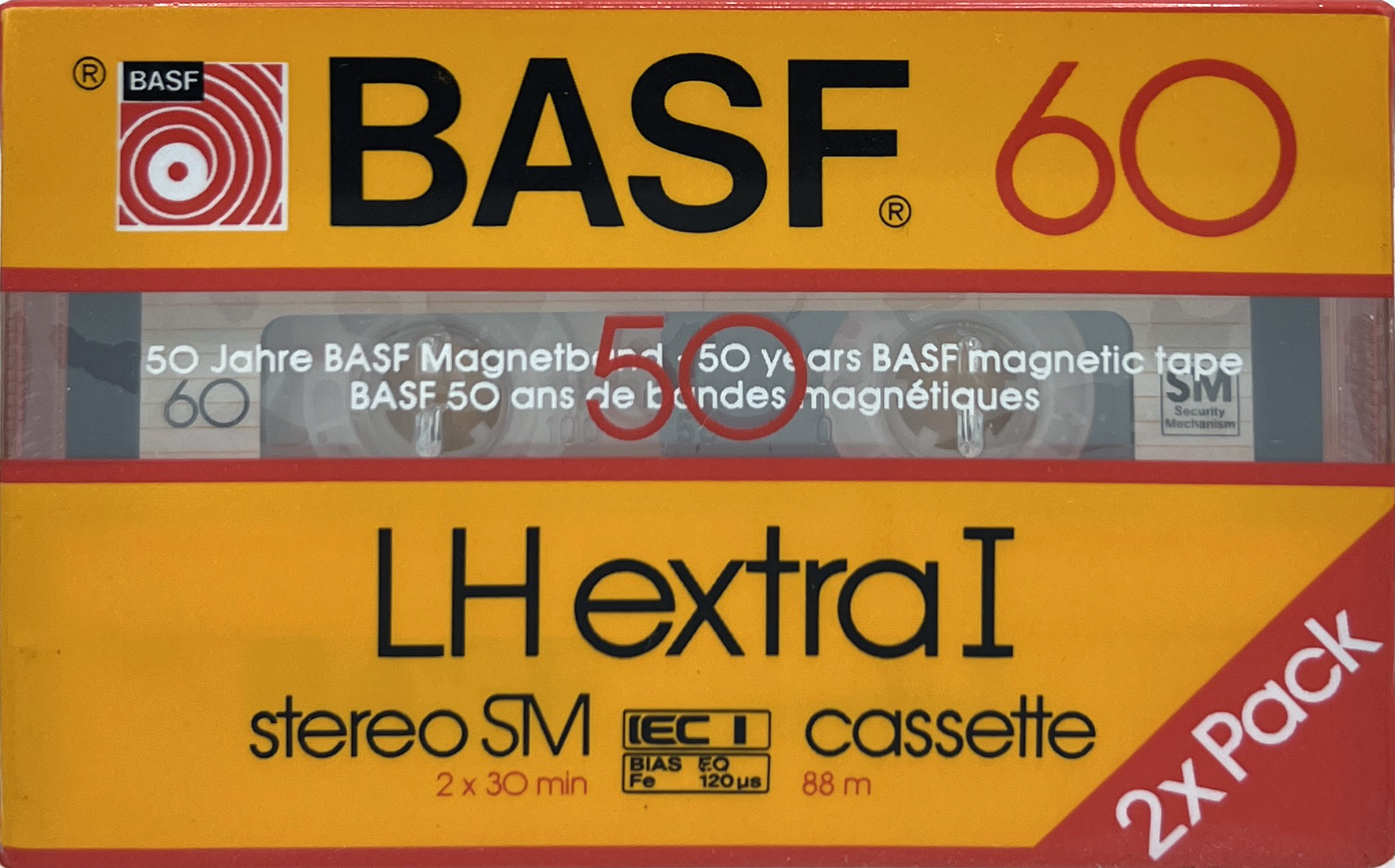 2 pack BASF LH Extra I 60 Type I Normal 1985 Europe