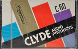Compact Cassette Clyde 60 Type I Normal Hong Kong