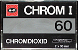 Compact Cassette M&R Chrom I 60 Type II Chrome 1980 Germany