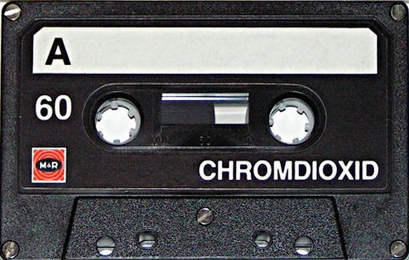 Compact Cassette M&R Chrom I 60 Type II Chrome 1980 Germany