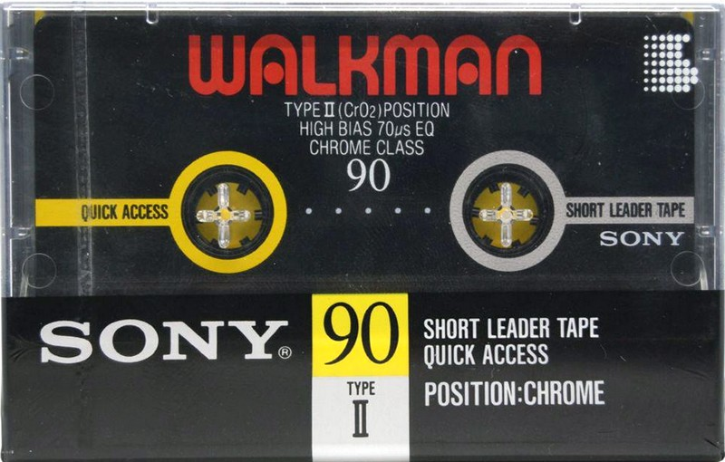 Compact Cassette: Sony  - Walkman 90