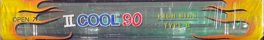 Compact Cassette ICE COOL 90 "Green" Type II Chrome 1996 USA