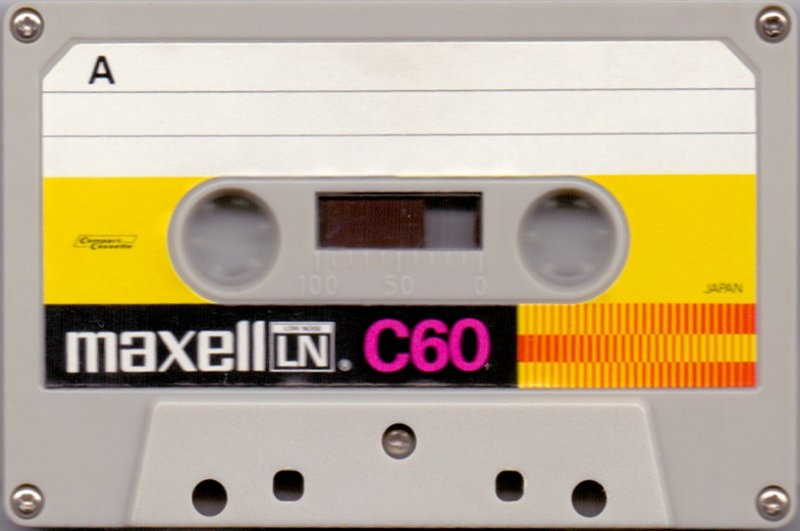 Compact Cassette: Maxell / Hitachi Maxell -  60